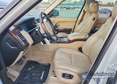 2016 Land Rover Range Rover Hse z USA, uszkodzony, nr VIN SALGS2PF5GA285712